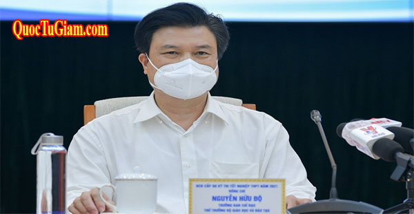 Thứ trưởng Bộ GD-ĐT Nguyễn Hữu Độ trả lời câu hỏi Vì sao không bỏ thi tốt nghiệp THPT